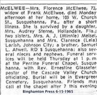 McElwee, Florence